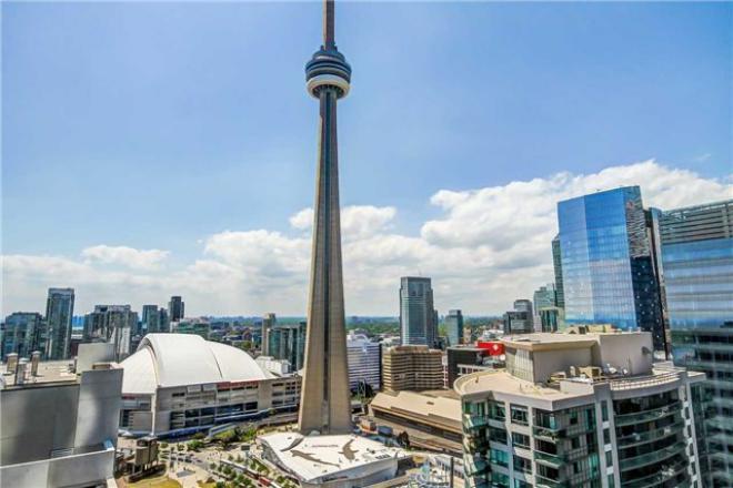Condo Downtown, Cn Tower, Financial District Toronto Exteriör bild