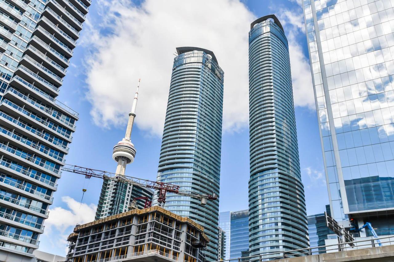 Condo Downtown, Cn Tower, Financial District Toronto Exteriör bild