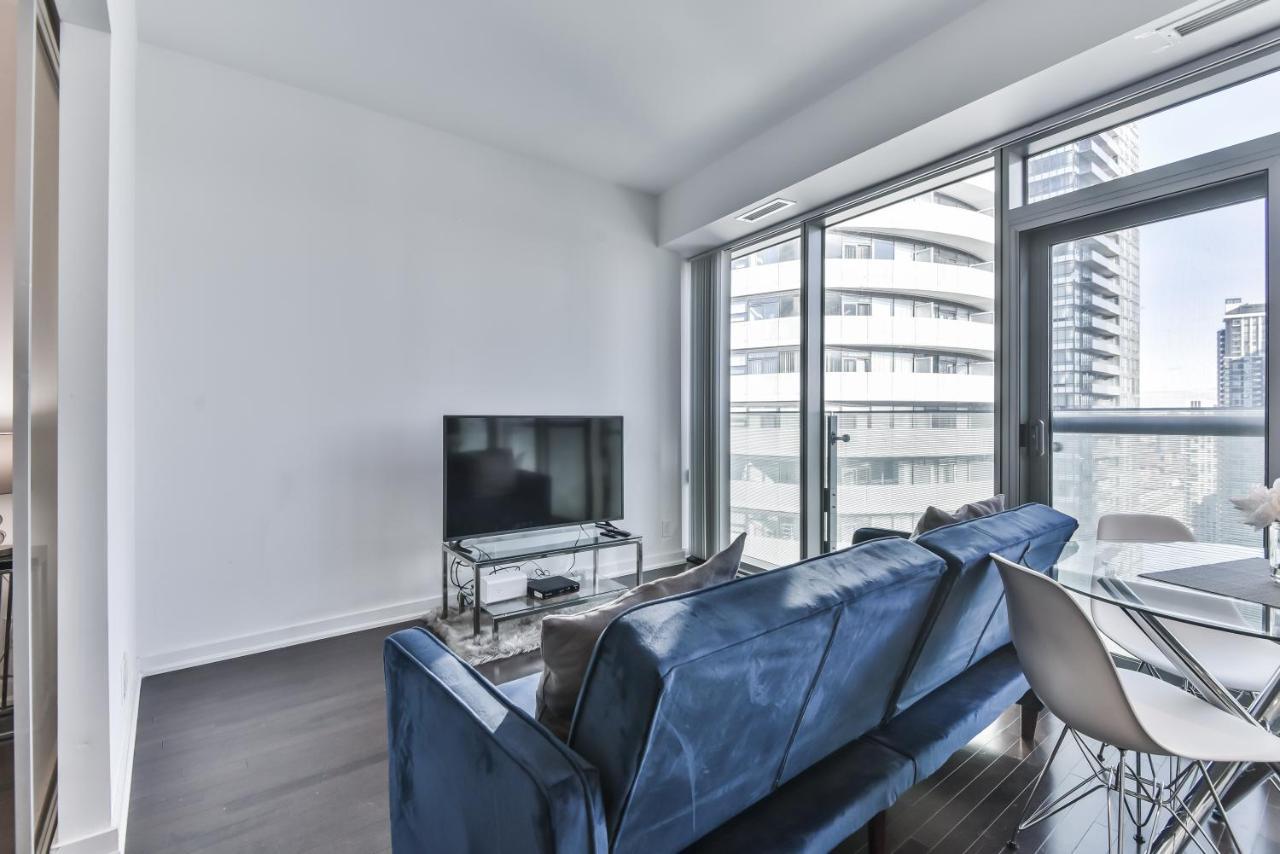 Condo Downtown, Cn Tower, Financial District Toronto Exteriör bild